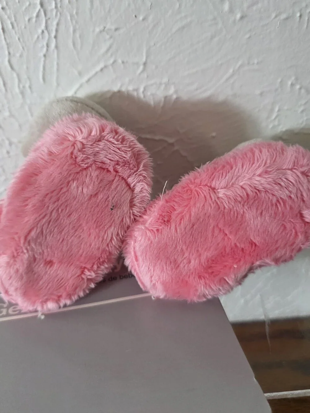 Gerber Baby Girl Pink Kitty Cat Booties 0-6 Months Plush NWT